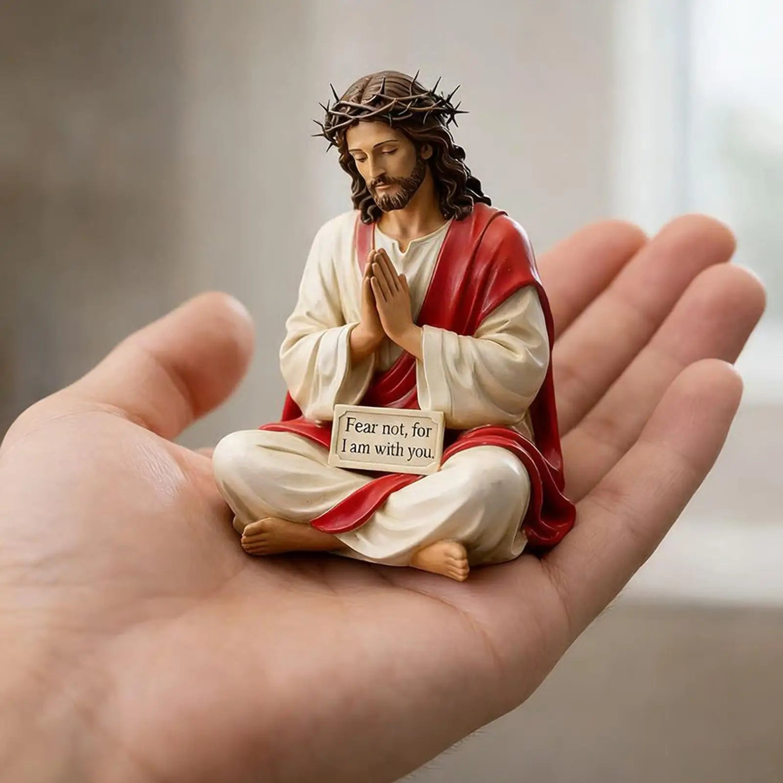 Jezus – Figurka Religijna na Biurko